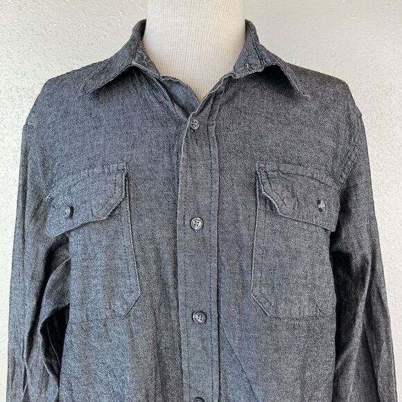 Wrangler Flex for Comfort Button Down Shirt Size M EUC - Picture 4 of 7